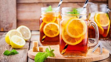 Chá Gelado Funcionais para Hidratar e Beneficiar a Saúde