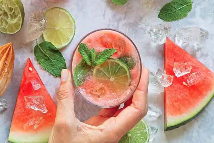 6 Receitas com Melancia o Coringa do Verão 2 Mojito de Melancia