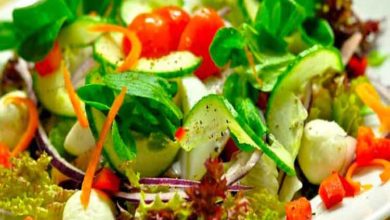 Receitas de Saladas com Folhas Verdes