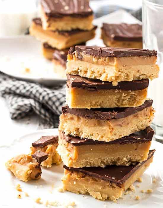 Como fazer Shortcake de Caramelo e Chocolate 2 Shortcake de Caramelo e Chocolate
