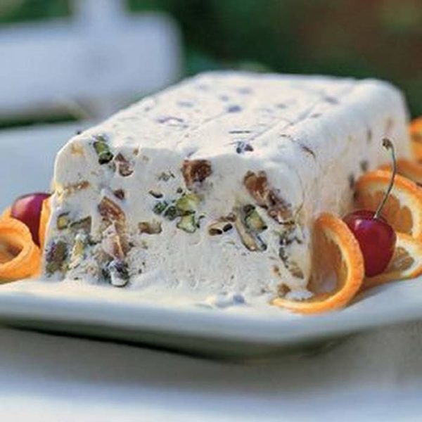 Veja como fazer Torrone Gelado com Frutas Secas uma delicia! 2 Torrone Gelado com Frutas Secas
