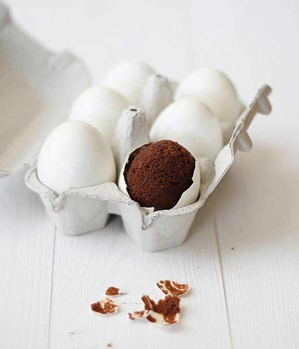 Como fazer Brownie na Casca de Ovo muito delicioso 3 Brownie na Casca de Ovo
