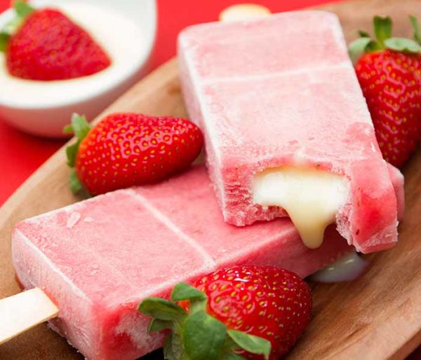 Como fazer Paletas Mexicanas Picolés Recheado Caseiro 2 Paletas Mexicanas Picolés Recheado