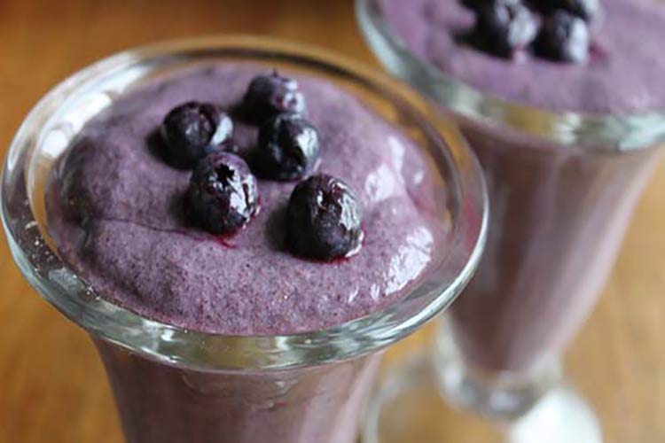 Como fazer Muffins de Mirtilos e Mousse de Mirtilos 2 Como fazer Muffins de Mirtilos e Mousse de Mirtilos