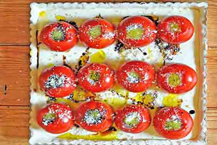 Como fazer uma Deliciosa Torta de Tomate com Queijo 2 Deliciosa Torta de Tomate com Queijo