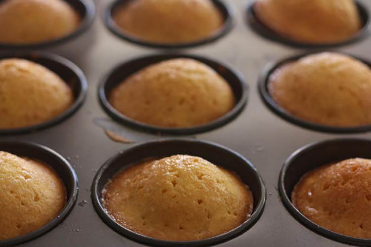 Como fazer Muffin de Bolo de Fubá com Coco 2 Muffin de Bolo de Fubá