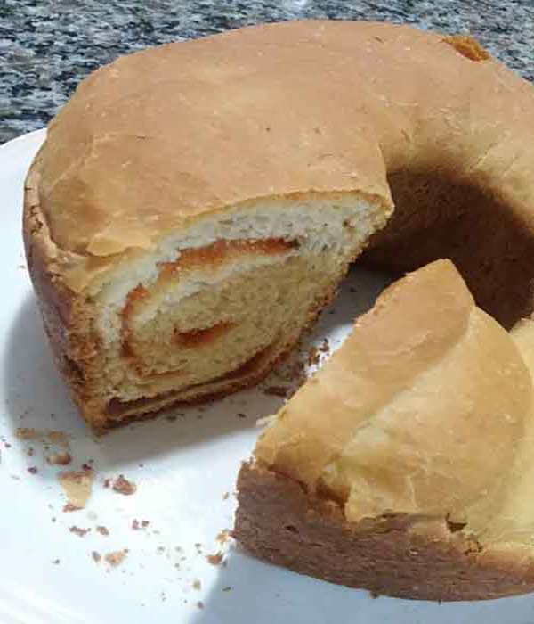 Como fazer um Delicioso Pão de Liquidificador Recheado Caseiro 3 Pão de Liquidificador Recheado