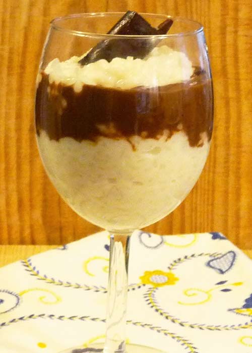 Faça essa Deliciosa Sobremesa Arroz Doce com Creme de Chocolate 2 Arroz Doce Com Creme De Chocolate