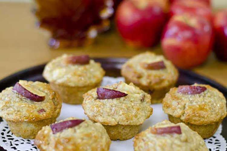 Como fazer Muffins de Maçã sem Glúten sem Lactose