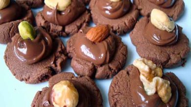 Como fazer Cookies de Chocolate com Nutella