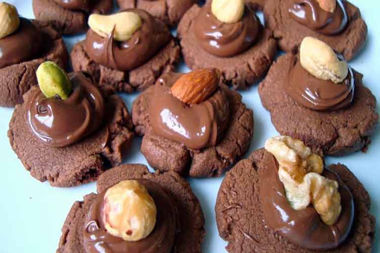 Como fazer Cookies de Chocolate com Nutella