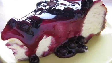 Delicioso Cheesecake de Blueberry