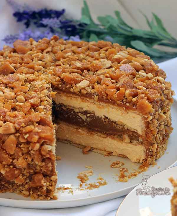 Como fazer Pavê de Doce de Leite Crocante 3 Pavê de Doce de Leite