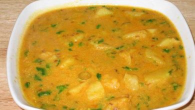 Batatas ao Molho Curry