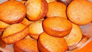Muffins de Mel e Canela