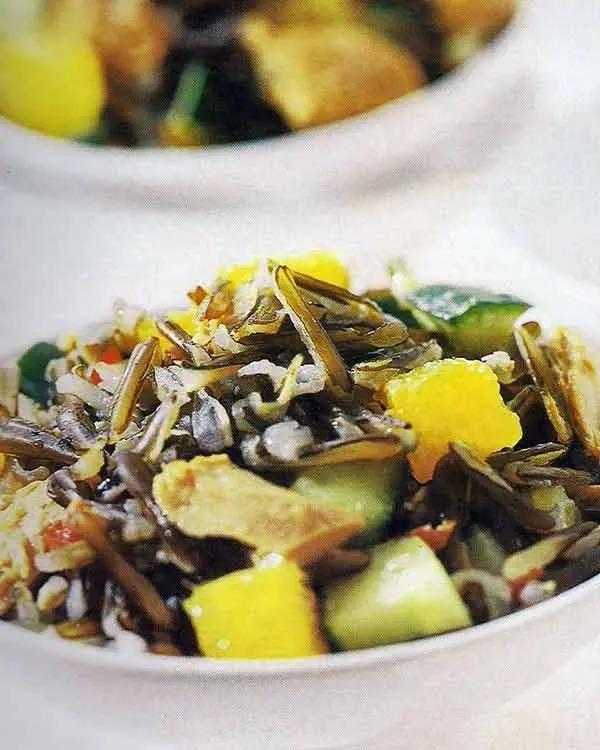 Como fazer Salada de Arroz Selvagem 2 Salada de Arroz Selvagem