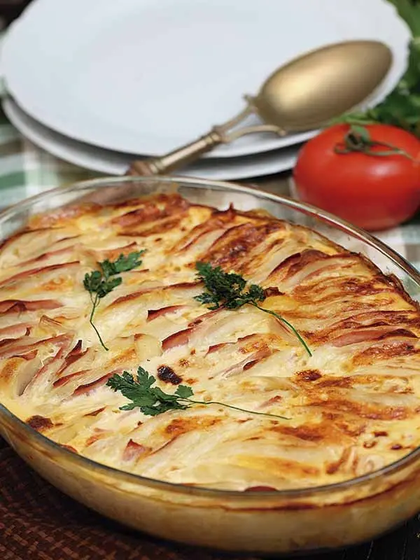 Como fazer Batata Holandesa Assada com Mussarela 2 Batata Holandesa Assada
