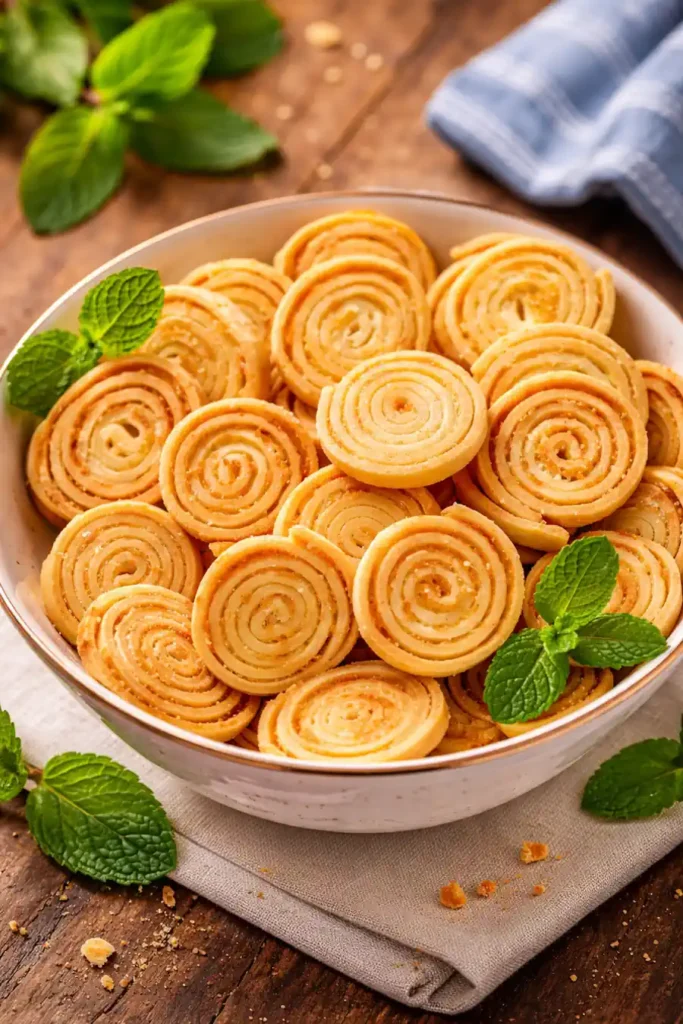 Biscoito Medalhão de Queijo Parmesão: Crocante, Amanteigado e Perfeito para Visitas 2 Biscoito Medalhão de Queijo Parmesão