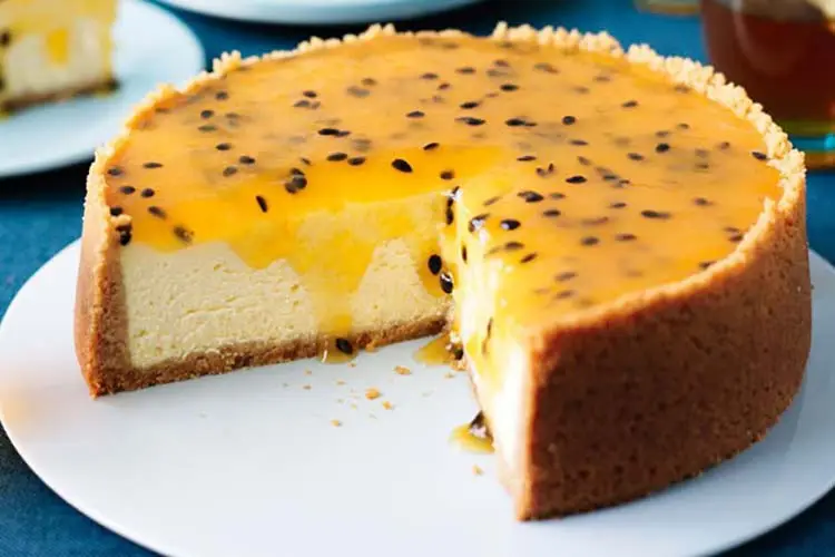 Cheesecake com Cobertura de Maracujá