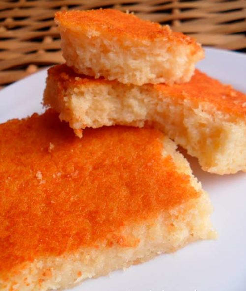 Queijadinha de Assadeira Como fazer Queijadinha de Assadeira