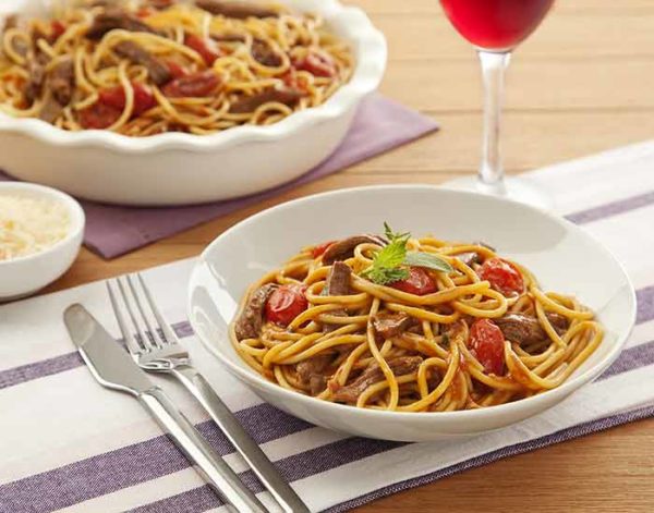Como fazer um Delicioso Spaghetti Com Cordeiro e Ervas 2 Spaghetti Com Cordeiro e Ervas