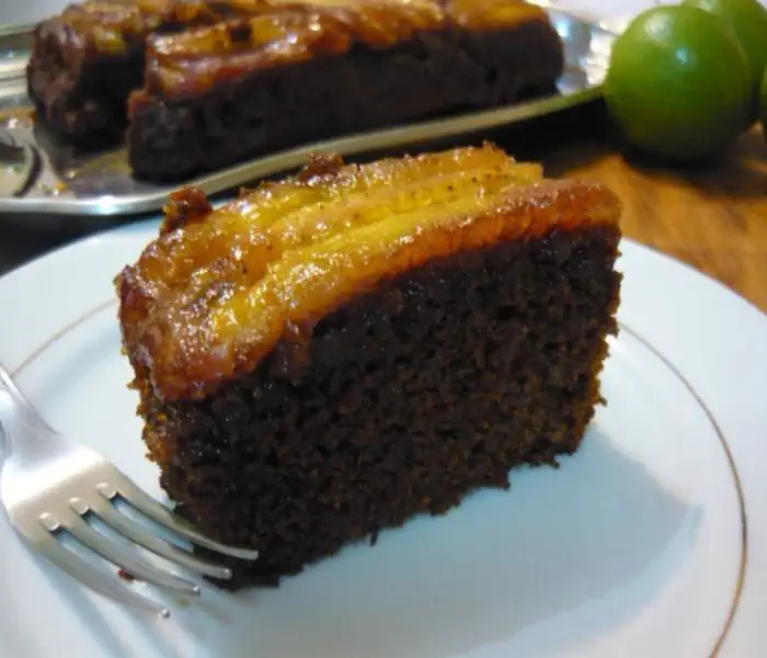 Como fazer um Delicioso Bolo Integral de Gengibre e Banana 2 Bolo Integral de Gengibre e Banana