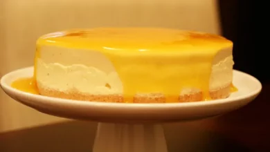 Cheesecake de Pêssegos