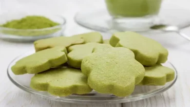 Cookies Doces de Chá Verde