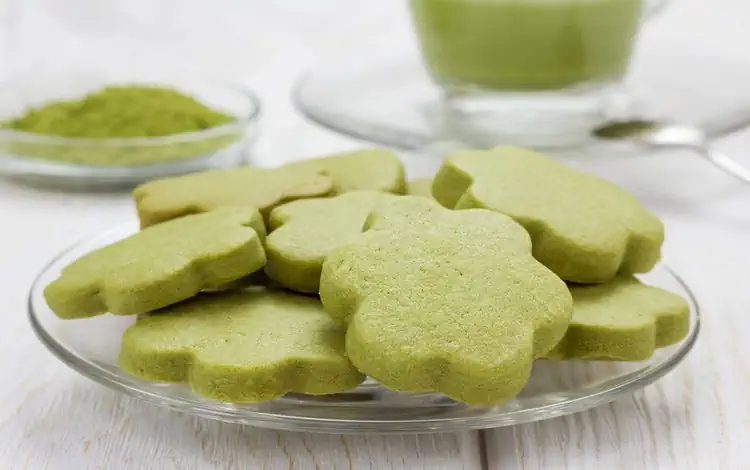Cookies Doces de Chá Verde