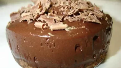 Tortinha Mousse de Chocolate