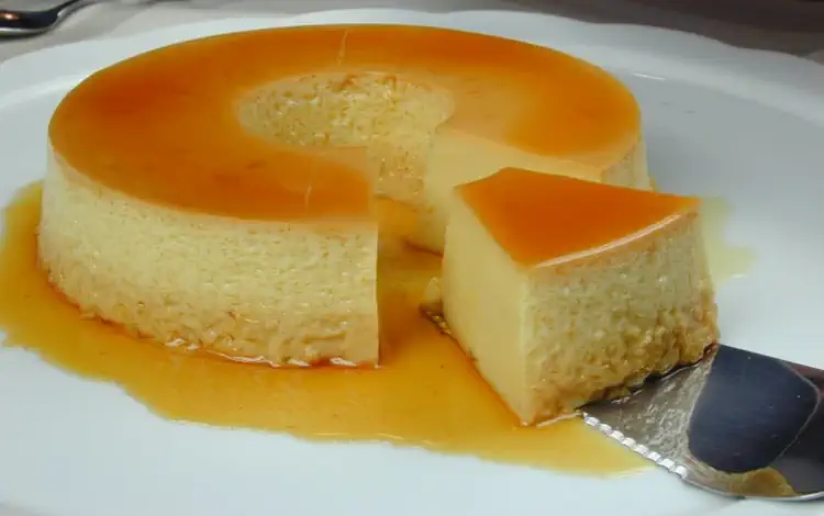 Delicioso Pudim de Leite Condensado com Suco de Laranja 2 Pudim de Leite Condensado com Suco