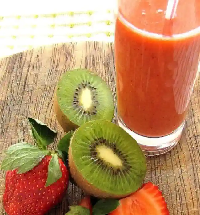 Delicioso Smoothie de Morango e Kiwi, Conheça suas 10 Propriedades 2 Smoothie de Morango e Kiwi