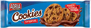 Biscoitos Cookies nos Sabores Chocolate e Baunilha 3 gotas-de-chocolate-60g