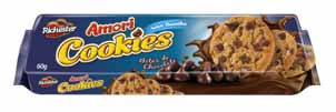 Richester lança Cookies nos sabores Chocolate e Baunilha 3 Cookies 1