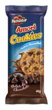 Richester lança Cookies nos sabores Chocolate e Baunilha 2 Cookies