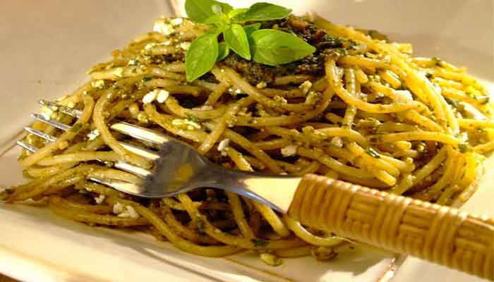 Como fazer Spaghetti ao Pesto
