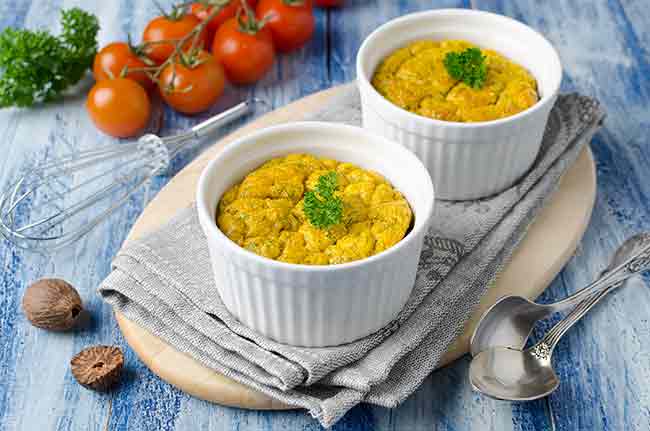 Receita superbom - Suflê de Milho Verde 2 Suflê de Milho Verde 2