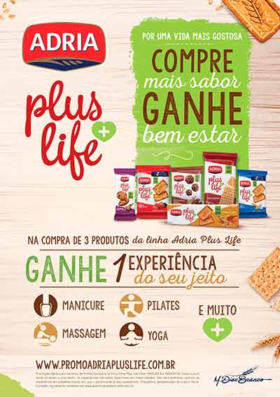 Adria Plus Life Lança a Promoção “Por Uma Vida Mais Gostosa” 2 Adria Plus Life Lança a Promoção “Por Uma Vida Mais Gostosa”