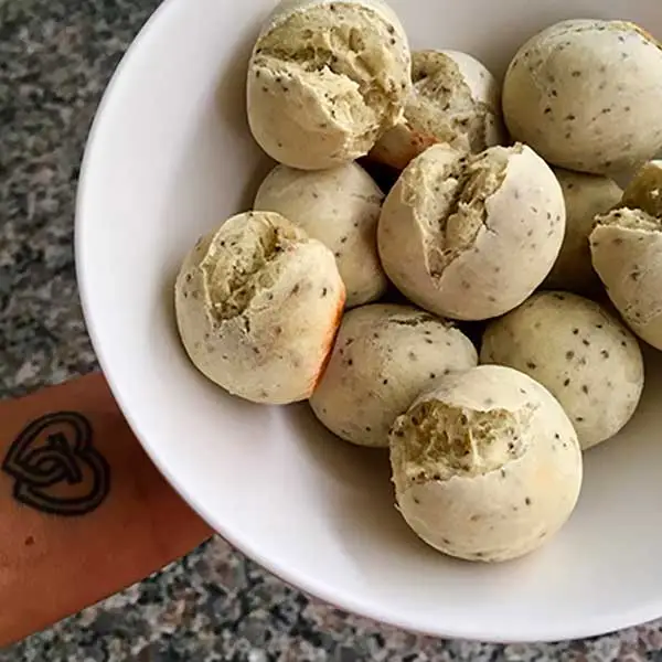 Como fazer Pãozinho de Batata Doce sem Glúten sem Lactose 6 Pãozinho de Batata Doce sem Glúten