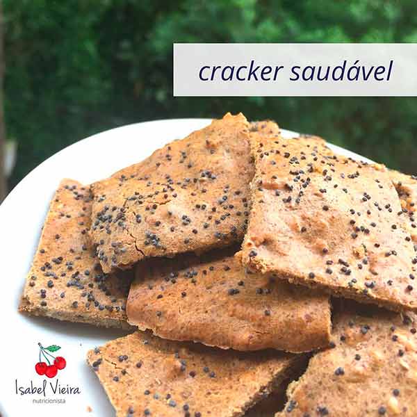 Receita de Biscoito Cracker Saudável Receita de Biscoito Cracker Saudável