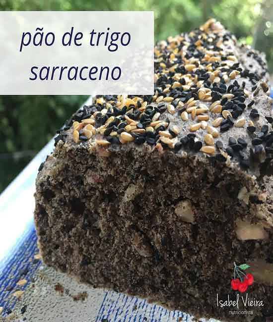 Pão Integral Sem Glutén de Trigo Sarraceno Pão Integral Sem Glutén de Trigo Sarraceno