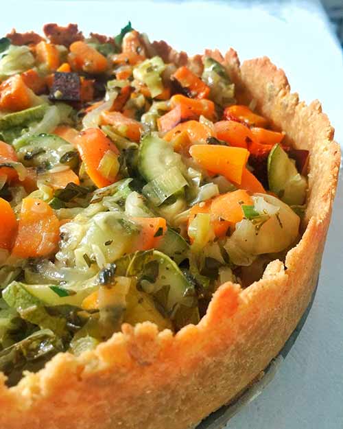Quiche de Legumes sem Glúten Receita de Quiche de Legumes sem Glúten