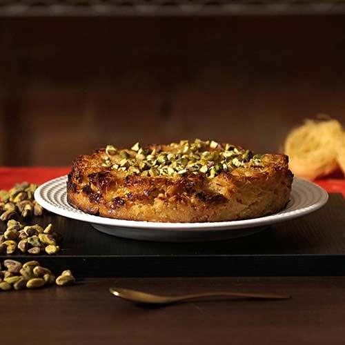 Como fazer Um Delicioso Kanafeh Como fazer Um Delicioso Kanafeh