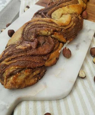Trança de Nutella Lowcarb Sem Glúten Trança de Nutella Lowcarb Sem Glúten