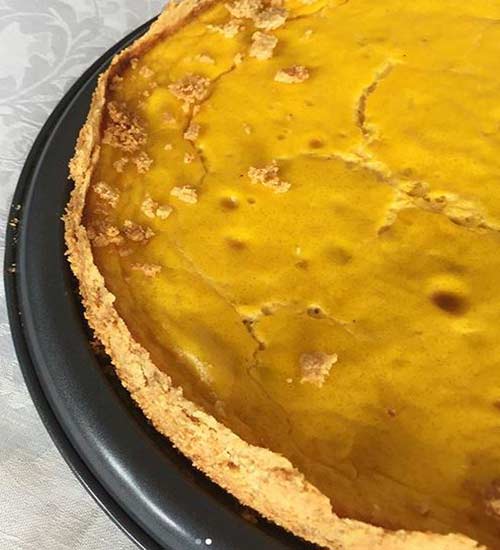 Quiche Low Carb de Abóbora Cebola e Queijo Quiche Low Carb de Abóbora Cebola e Queijo