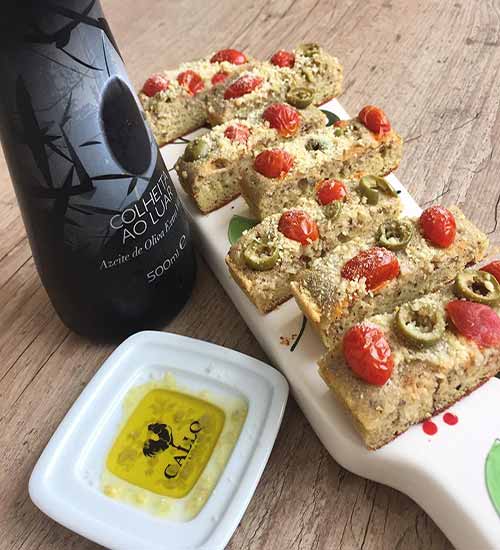 Deliciosa Focaccia Fit Low Carb Deliciosa Focaccia Fit Low Carb