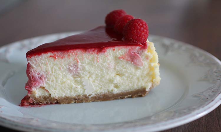 Delicioso Cheesecake de Framboesas