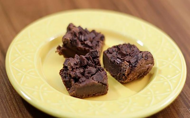 Delicioso Brownie de Feijão e Chocolate