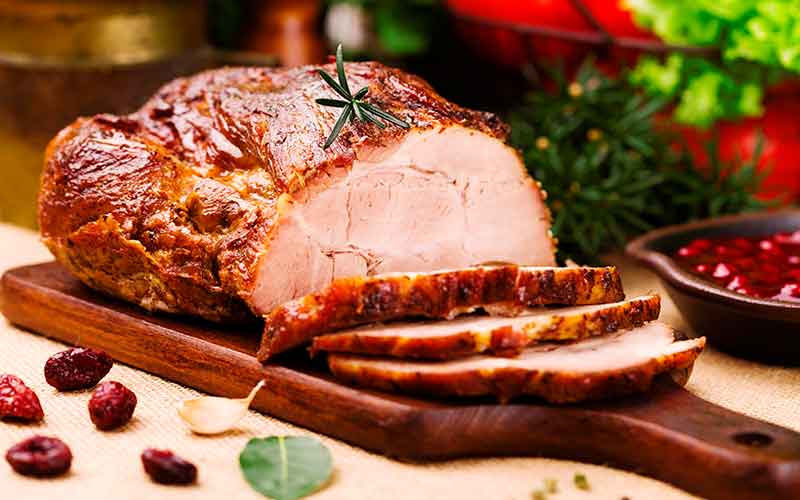 2 Sugestões de Receitas para uma Ceia de Natal Salpicão Refogado e o Lombo  de Porco Assado no Forno | Receitas e Dicas do Chef