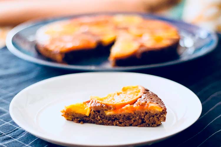 Bolo Invertido de Laranja e Toranja, receita saudável e vegan 4 Bolo Invertido de Laranja e Toranja